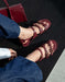 obiono Summer Handmade Vintage Roman Style Strappy Sandals July Shoes Collection 2026 107.00