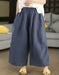 Women's Summer Hemp Loose Casual Cropped Wide-Leg Pants Buykud Aug New In 2026 69.00