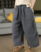 Women's Summer Hemp Loose Casual Cropped Wide-Leg Pants Buykud Aug New In 2026 69.00