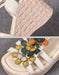 Summer Holiday Leather Flowers Wedge Sandals Slingback May Shoes Collection 2026 83.00
