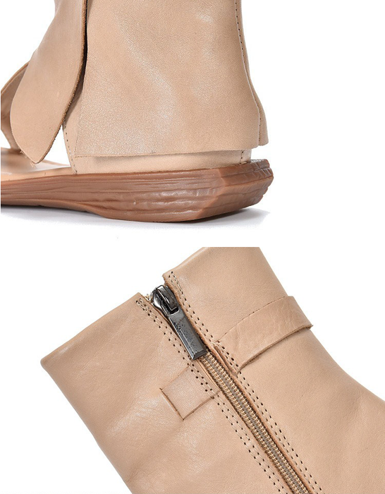 Summer Holiday Rome Style Open Toe Flat Sandals Boots Obiono June Shoes Collection 2026103.00