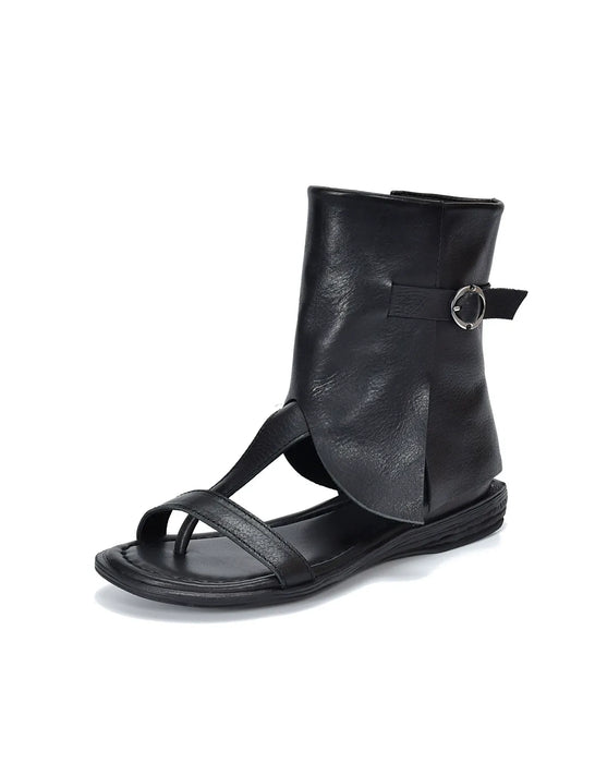 Summer Holiday Rome Style Open Toe Flat Sandals Boots Obiono June Shoes Collection 2026103.00