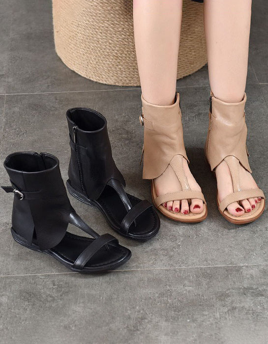 Summer Holiday Rome Style Open Toe Flat Sandals Boots Obiono June Shoes Collection 2026103.00