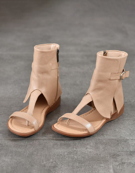 Summer Holiday Rome Style Open Toe Flat Sandals Boots Obiono June Shoes Collection 2026103.00