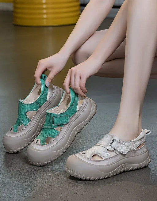 Summer Hollow-out Clogs Foam Soft Sole Wide toe box Casual Sandals, Obiono Aug shoes collection 2026, 89.99