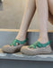 Summer Hollow-out Clogs Foam Soft Sole Wide toe box Casual Sandals Green, Obiono Aug shoes collection 2026, 89.99