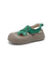 Summer Hollow-out Clogs Foam Soft Sole Wide toe box Casual Sandals Green, Obiono Aug shoes collection 2026, 89.99