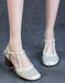 Summer Hollow Ankle Strap Elegant Chunky Heel Sandals May Shoes Collection 2026 79.99