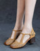 Summer Hollow Ankle Strap Elegant Chunky Heel Sandals May Shoes Collection 2026 79.99