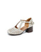 Summer Hollow Ankle Strap Elegant Chunky Heel Sandals May Shoes Collection 2026 79.99