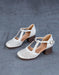 Summer Hollow Ankle Strap Elegant Chunky Heel Sandals May Shoes Collection 2026 79.99