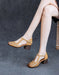 Summer Hollow Ankle Strap Elegant Chunky Heel Sandals May Shoes Collection 2026 79.99