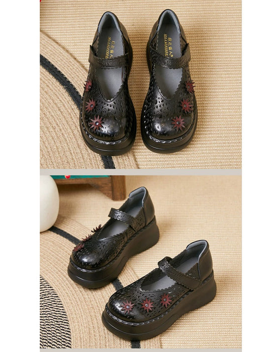 Summer Hollow Close Toe Platform Sandals May Shoes Collection 2026 83.00