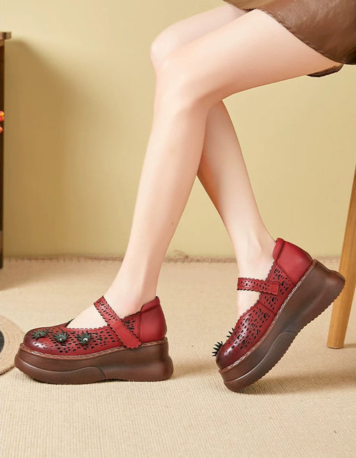 Summer Hollow Close Toe Platform Sandals May Shoes Collection 2026 83.00