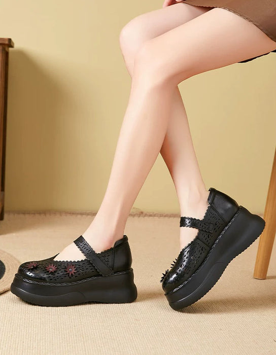 Summer Hollow Close Toe Platform Sandals May Shoes Collection 2026 83.00
