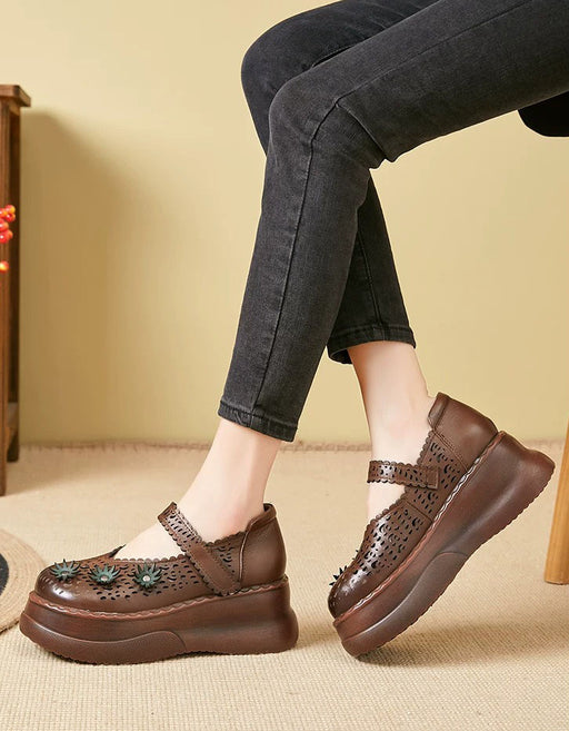 Summer Hollow Close Toe Platform Sandals May Shoes Collection 2026 83.00