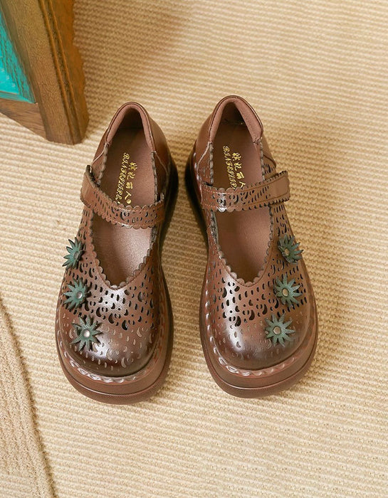 Summer Hollow Close Toe Platform Sandals May Shoes Collection 2026 83.00