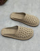 Obiono Summer Hollow Comfortable Soft Leather Mules July Shoes Collection 2026 79.00