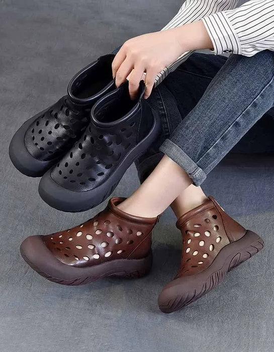 Summer Hollow Comfortable Sole Sole Wide Toe Box Boots April Shoes Collection 2026 95.00