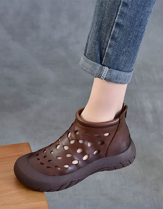 Summer Hollow Comfortable Sole Sole Wide Toe Box Boots April Shoes Collection 2026 95.00