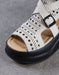 Summer Hollow Open Toe Platform Sandals Boots June Shoes Collection 2026 89.99