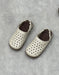 Summer Hollow Round Toe Flat Clogs Slippers Beige June Shoes Collection 2026 80.80