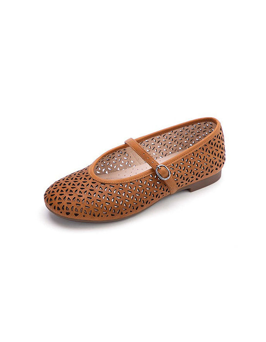Summer Hollow Soft Sole Comfortable Flat Shoes May Shoes Collection 2026 92.00