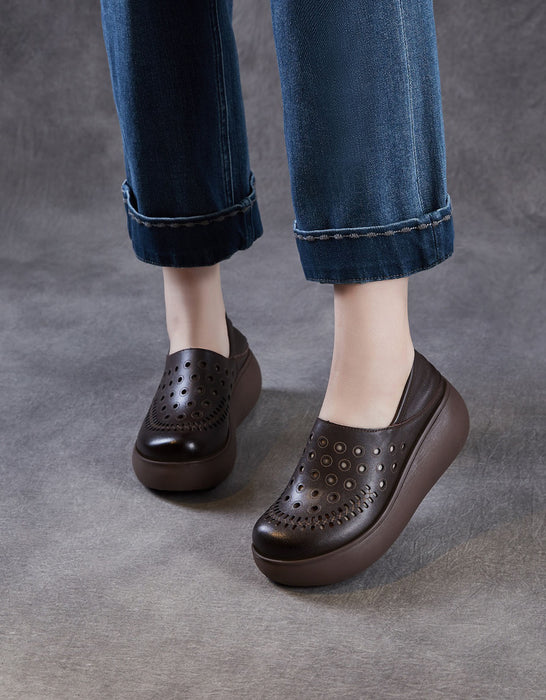 Obiono Sandals Summer Hollow Soft Sole Wide Toe Box Wedge Sandals July Shoes Collection 2026 89.90