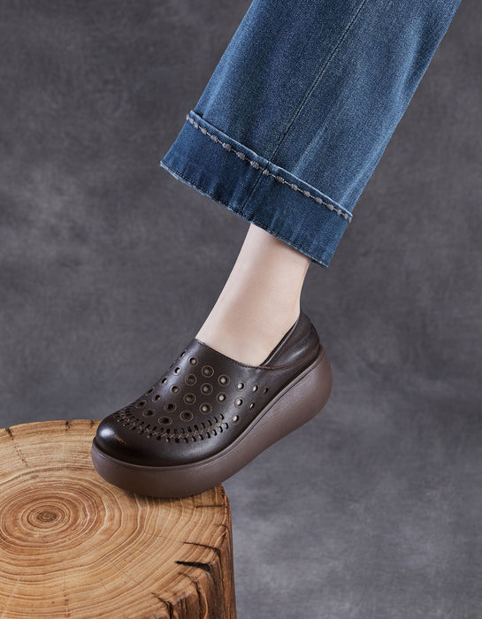 Obiono Sandals Summer Hollow Soft Sole Wide Toe Box Wedge Sandals July Shoes Collection 2026 89.90