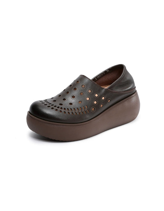 Obiono Sandals Summer Hollow Soft Sole Wide Toe Box Wedge Sandals July Shoes Collection 2026 89.90