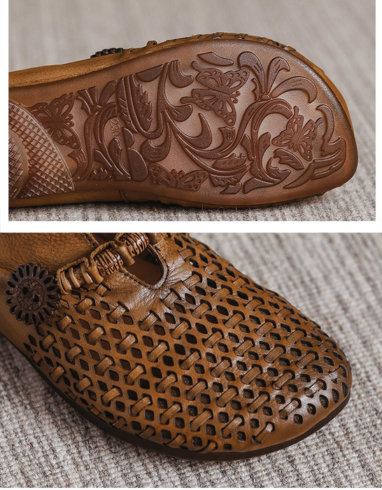 Summer Hollow Soft Soles Comfortable Flat Shoes May Shoes Collection 2026 79.00
