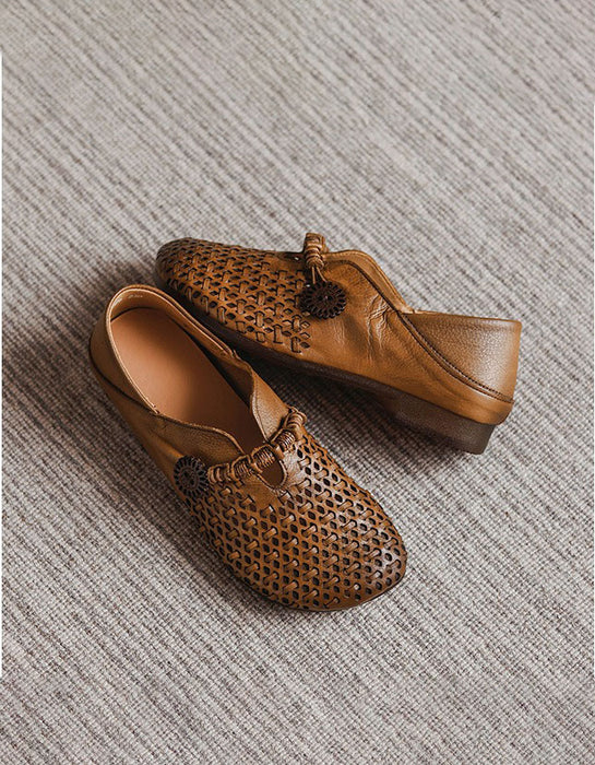 Summer Hollow Soft Soles Comfortable Flat Shoes May Shoes Collection 2026 79.00