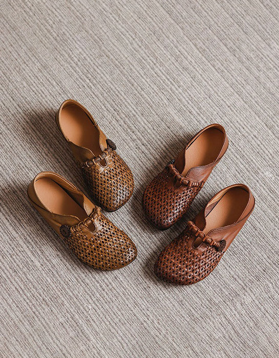 Summer Hollow Soft Soles Comfortable Flat Shoes May Shoes Collection 2026 79.00