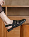 Summer Hollow Square Toe Leather Mules Slingback May Shoes Collection 2026 82.00