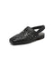 Summer Hollow Square Toe Leather Mules Slingback May Shoes Collection 2026 82.00