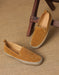 Summer Hollow Suede Linen Handmade Soft Sole Flat Shoes June Shoes Collection 2026 96.00