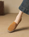 Obiono Summer Hollow Suede Linen Handmade Soft Sole Flat Shoes June Shoes Collection 2026 96.00