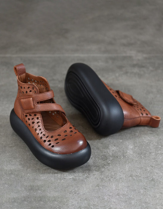 Summer Hollow Wide Toe Box Platform Boots Sandals April Shoes Collection 2026 88.80