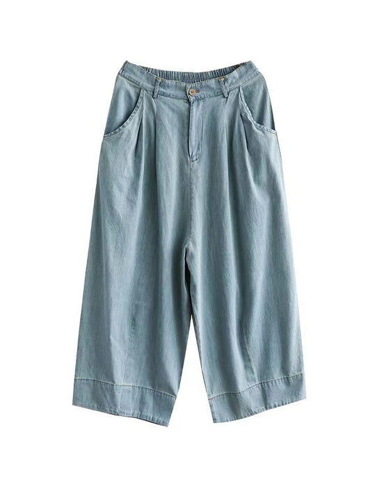 Summer Jeans Straight Thin Denim Pants