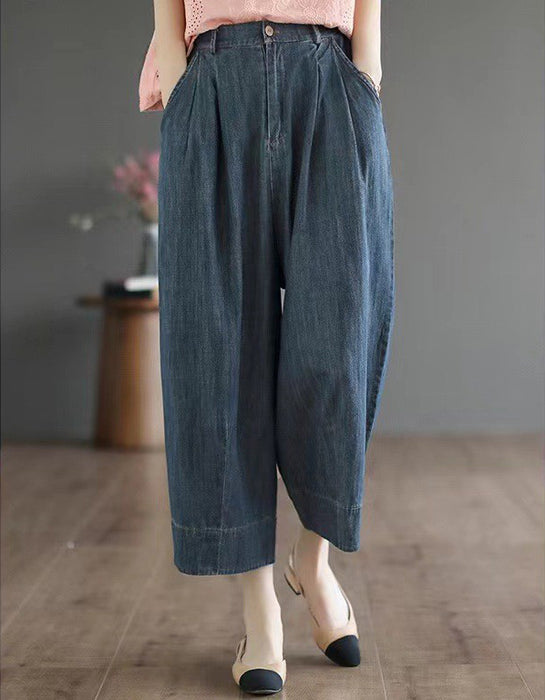 Summer Jeans Straight Thin Denim Pants