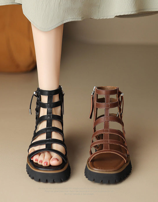 Summer Lace-up Vintage Gladiator Style Sandals May Shoes Collection 2026 102.00