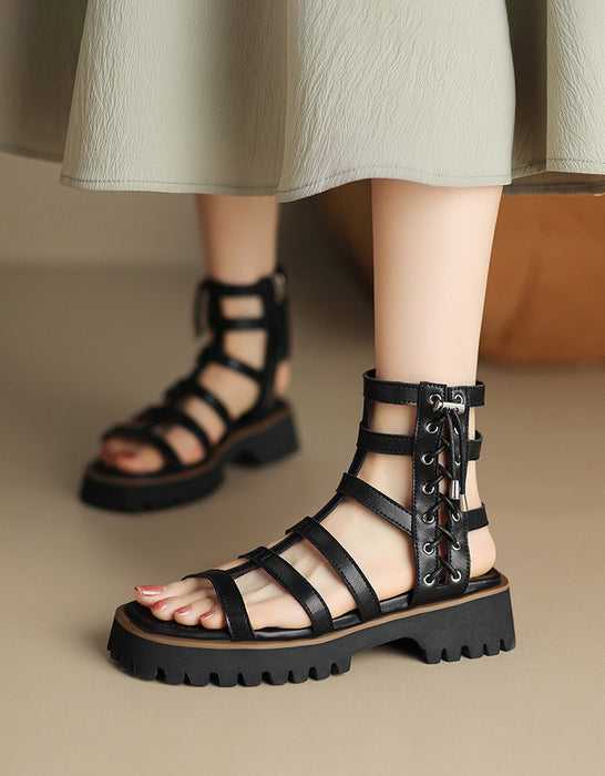Summer Lace-up Vintage Gladiator Style Sandals May Shoes Collection 2026 102.00