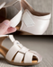 Summer Leather Woven  Close Toe Chunky Heels Sandals April Shoes Collection 2026 83.00