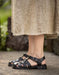Summer Leather Woven Close Toe Fisherman Sandals Black July Shoes Collection 2026 83.00