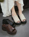 Obiono Summer Light-weight Comfort Fish Toe Platform Slippers July Shoes Collection 2026 88.80