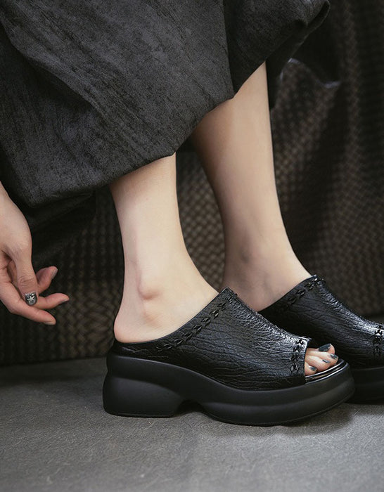 Obiono Summer Light-weight Comfort Fish Toe Platform Slippers July Shoes Collection 2026 88.80
