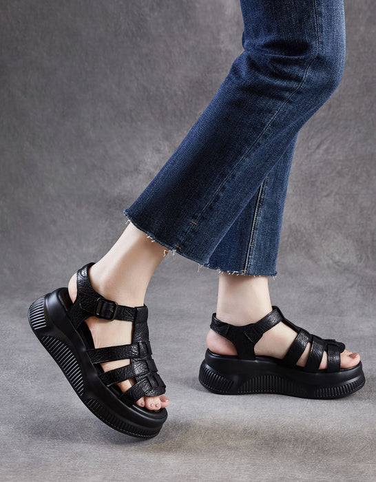 obiono Summer Light-weight Comfort T-strap Platform Sandals July Shoes Collection 2026 85.00