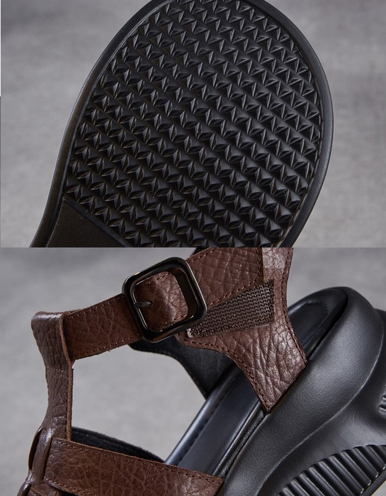 obiono Summer Light-weight Comfort T-strap Platform Sandals July Shoes Collection 2026 85.00