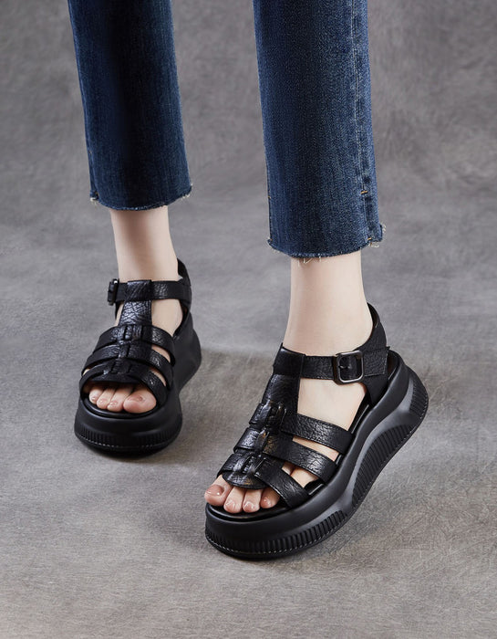 Summer Light-weight Comfort T-strap Platform Sandals July Shoes Collection 2026 85.00