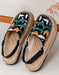 Summer Linen Vintage Flower Embroidery Clogs Shoes Obiono April Shoes Collection 2026 65.30